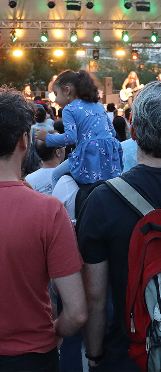 concert at The Forks